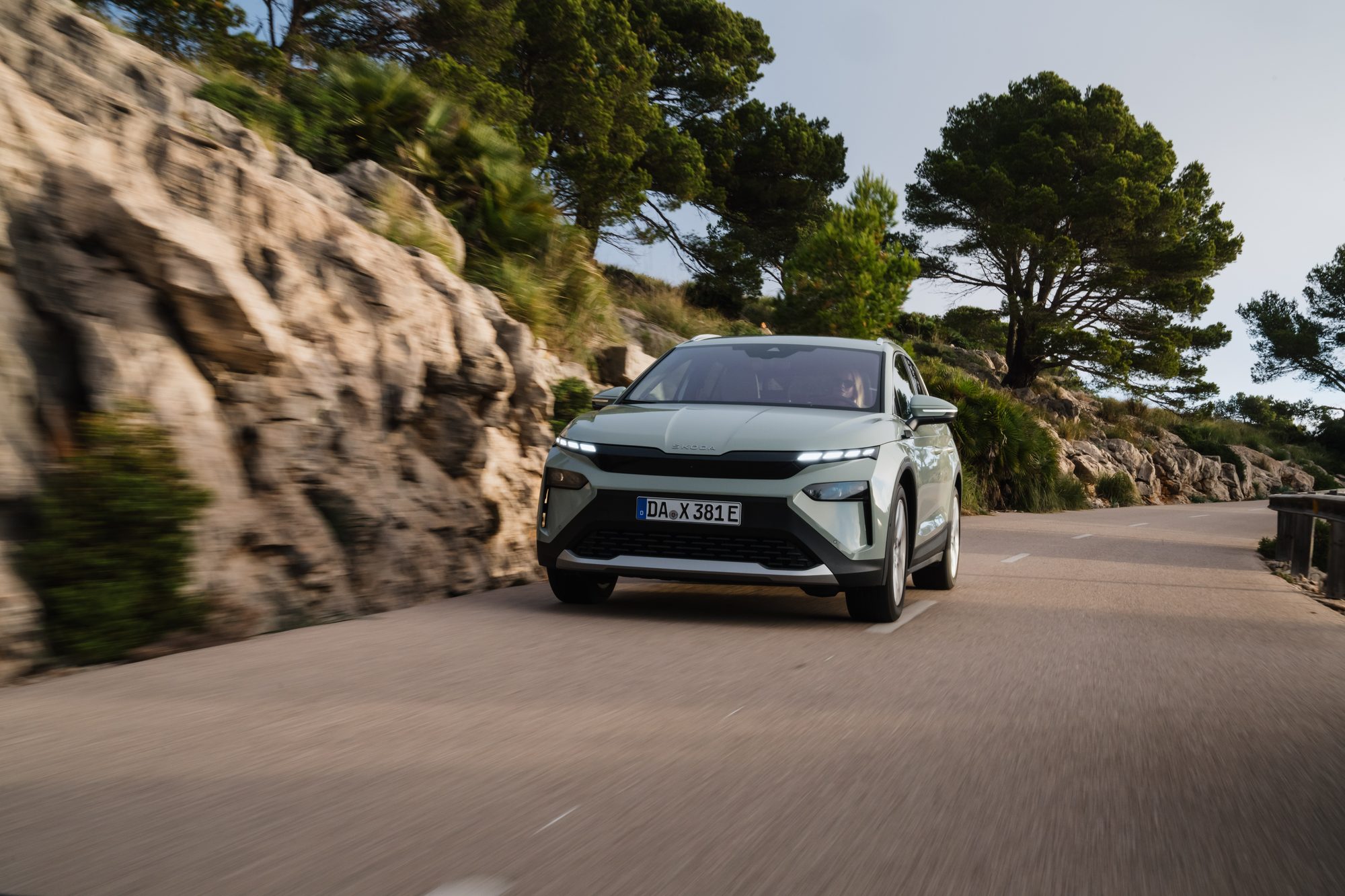 Škoda Elroq Sportline – pohled zezadu